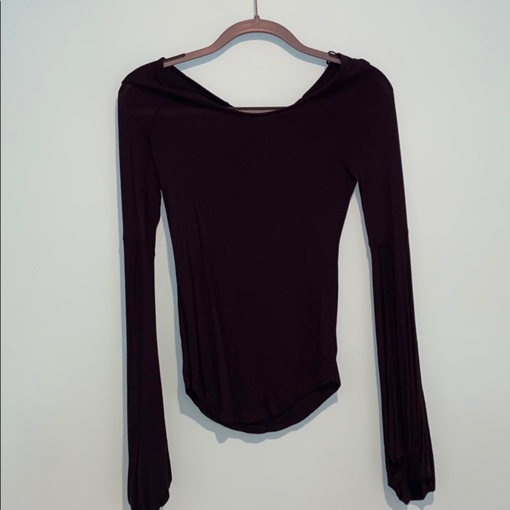 Balloon Sleeve Free People Top